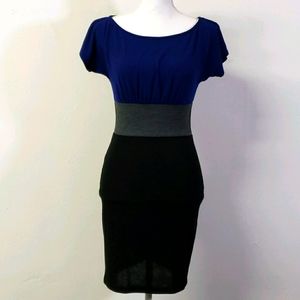 Color Block Knit Dress